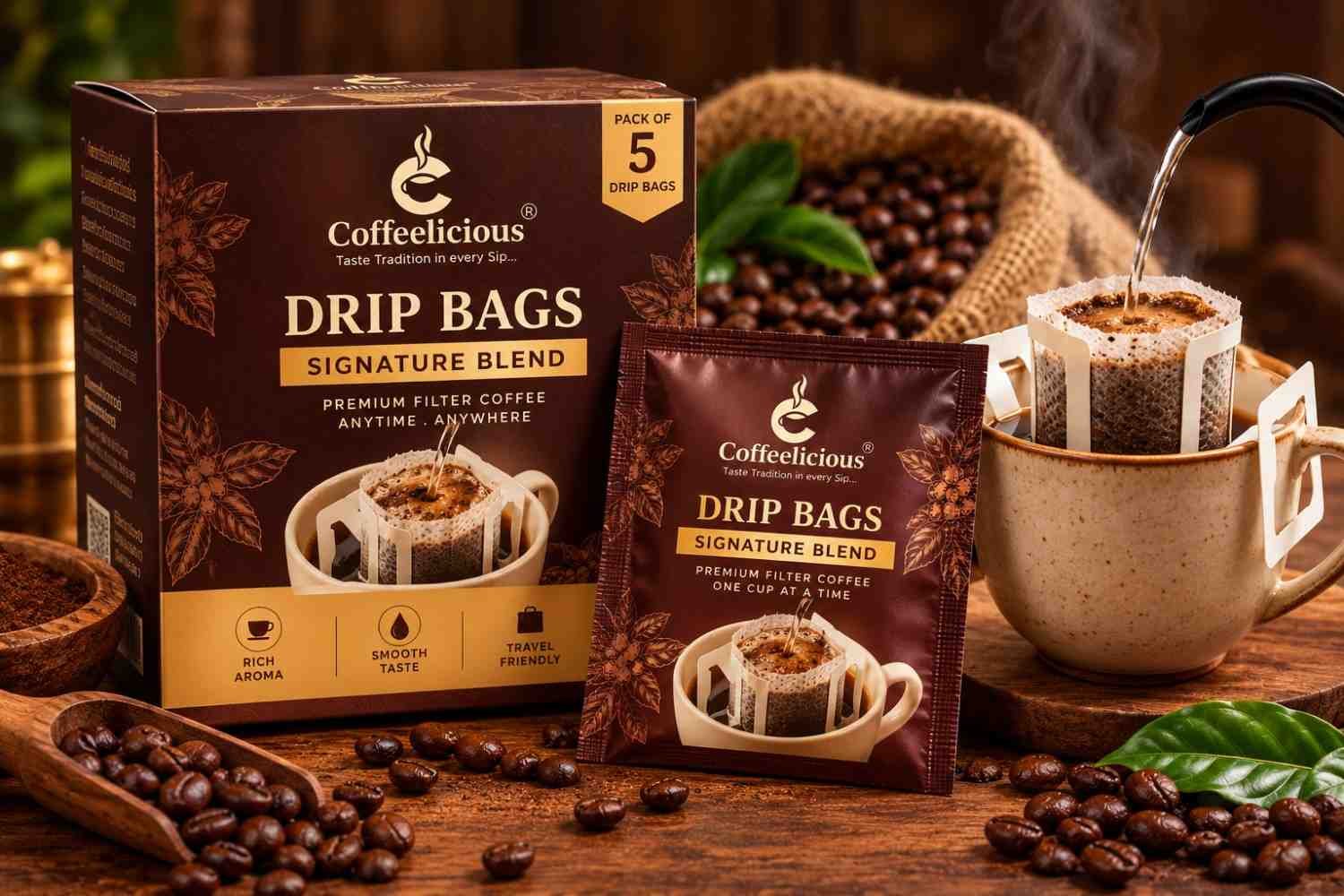 Coffeelicious Drip Bags_ Signature Blend Brewing-100kb