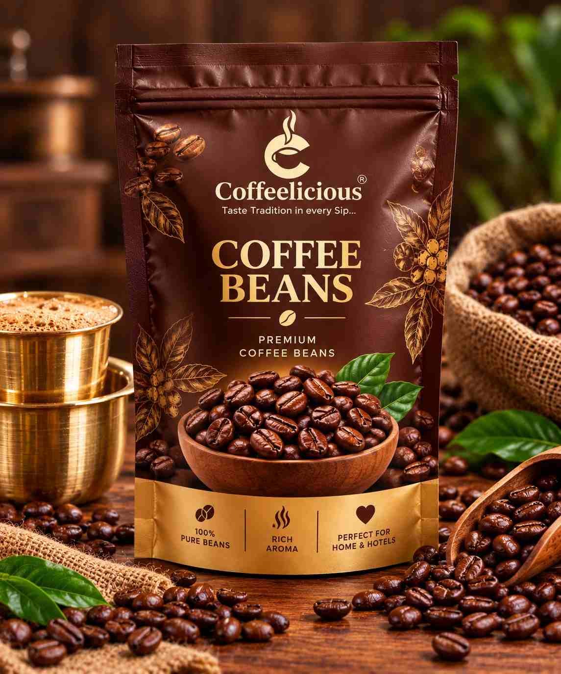 Coffeelicious Premium Coffee Beans -100kb